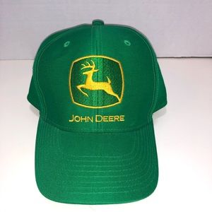 John Deere Logo Snap Back Cap